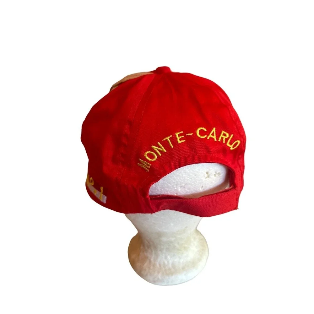 Monaco Racing Team Large Graphic Baseball Hat‎ Cap Adjustable